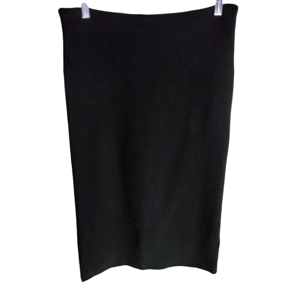 Divided Womens High Rise/Waist Pencil Bodycon Midi Skirt Black Size Medium
